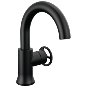 Delta Trinsic®: Single Handle Bathroom Faucet In Matte Black