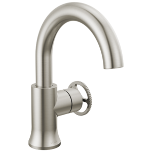 Delta Trinsic®: Single Handle Bathroom Faucet In Stainless
