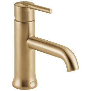 Delta Trinsic®: Single Handle Bathroom Faucet In Champagne Bronze