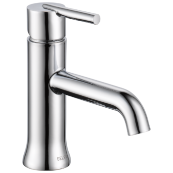 Delta Trinsic®: Single Handle Bathroom Faucet In Chrome
