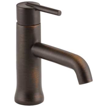 Delta Trinsic®: Single Handle Bathroom Faucet In Venetian Bronze