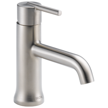 Delta Trinsic®: Single Handle Bathroom Faucet In Stainless