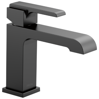 Delta Ara®: Single Handle Bathroom Faucet In Matte Black