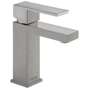 Delta Modern™: Single Handle Project-Pack Bathroom Faucet In Stainless