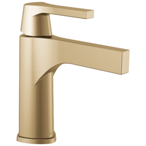 Delta Zura®: Single Handle Bathroom Faucet In Champagne Bronze