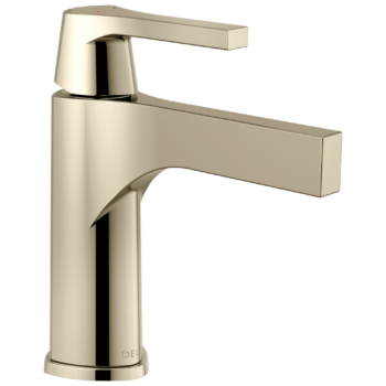 Delta Zura®: Single Handle Bathroom Faucet In Polished Nickel
