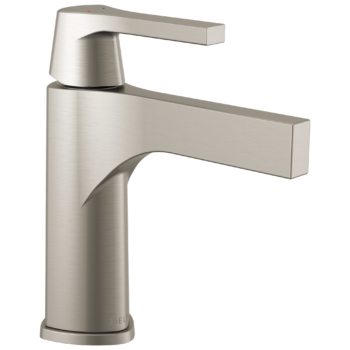 Delta Zura®: Single Handle Bathroom Faucet In Stainless