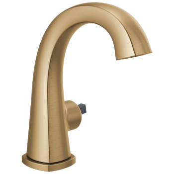 Delta Stryke®: Single Handle Bathroom Faucet - Less Handle In Champagne Bronze