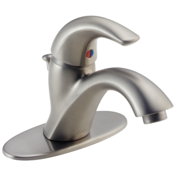 Delta Classic: Single Handle Bathroom Faucet In Stainless