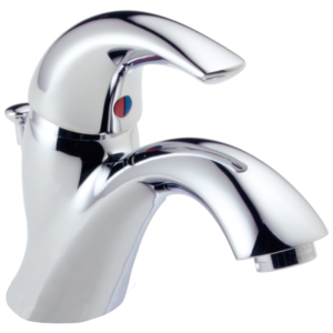Delta Classic: Single Handle Bathroom Faucet In Chrome