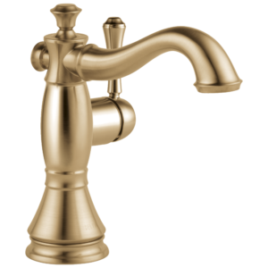 Delta Cassidy™: Single Handle Bathroom Faucet In Champagne Bronze