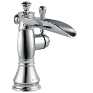 Delta Cassidy™: Single Handle Channel Bathroom Faucet In Chrome