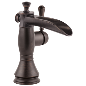 Delta Cassidy™: Single Handle Channel Bathroom Faucet In Venetian Bronze