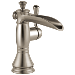 Delta Cassidy™: Single Handle Channel Bathroom Faucet In Stainless