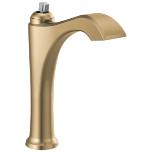 Delta Dorval™: Mid-Height Faucet Less Handle In Champagne Bronze