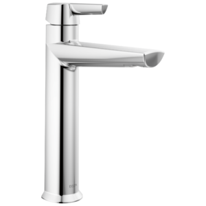 Delta Galeon™: Single Handle Mid-Height Bathroom Faucet In Lumicoat Chrome