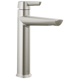 Delta Galeon™: Single Handle Mid-Height Bathroom Faucet In Lumicoat Stainless