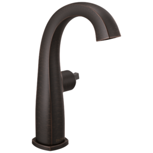 Delta Stryke®: Single Handle Mid-Height Bathroom Faucet – Less Handle In Venetian Bronze