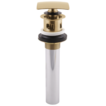 Delta Square Push Pop-Up with Overflow In Champagne Bronze