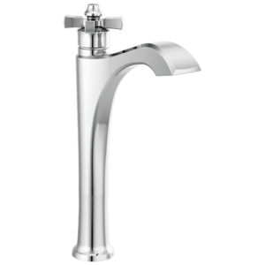 Delta Dorval™: Single Handle Vessel Bathroom Faucet In Chrome