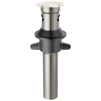 Delta Metal Push-Pop With Overflow In Polished Nickel