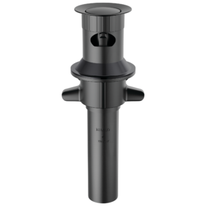 Delta Plastic Push-Pop with Overflow In Matte Black