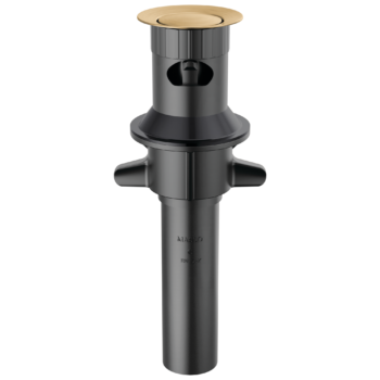 Delta Plastic Push-Pop with Overflow In Champagne Bronze