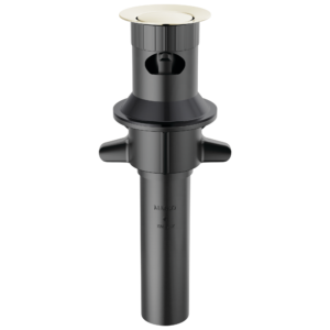 Delta Plastic Push-Pop with Overflow In Polished Nickel