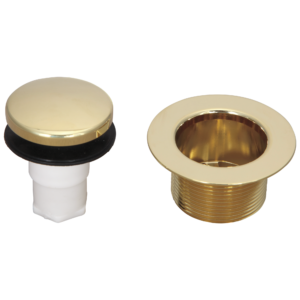 Delta Drain – Tub In Polished Brass