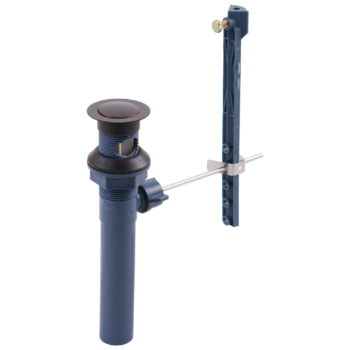 Delta Drain Assembly- Plastic Pop-Up - Less Lift Rod - Bathroom In Oil Rubbed Bronze