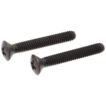 Delta Screws (2)  - Overflow Plate In Venetian Bronze