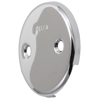 Delta Overflow Plate In Chrome