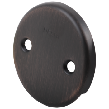 Delta Overflow Plate In Venetian Bronze