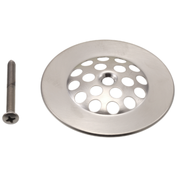 Delta Dome Strainer with Screw In Brushed Nickel