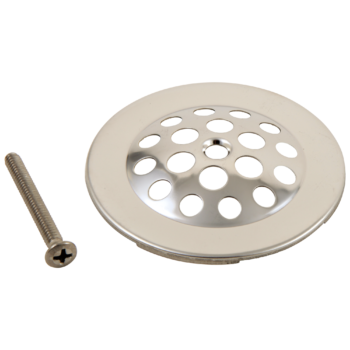 Delta Dome Strainer w/ Screw In Polished Nickel