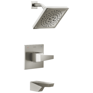 Delta Trillian™: 14 Series H2Okinetic Tub Shower Trim In Lumicoat Stainless