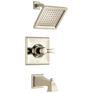 Delta Dryden™: Monitor® 14 Series Tub & Shower Trim In Polished Nickel