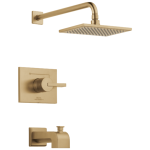 Delta Vero®: Monitor® 14 Series Tub & Shower Trim In Champagne Bronze