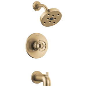 Delta Trinsic®: H2O Tub Shower Trim In Champagne Bronze