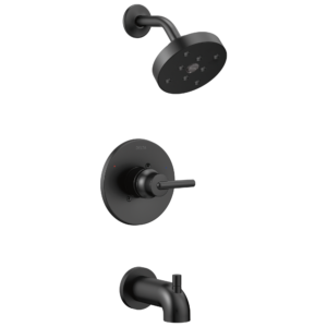 Delta Trinsic®: Monitor 14 Series Tub & Shower Trim In Matte Black