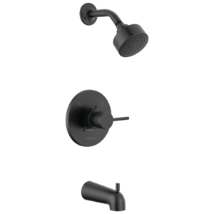 Delta Modern™: Monitor 14 Series Tub & Shower Trim In Matte Black