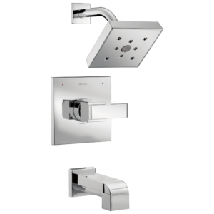 Delta Ara®: Monitor® 14 Series H2Okinetic® Tub & Shower Trim In Chrome