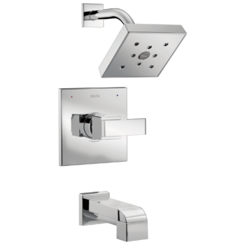 Delta Ara®: Monitor® 14 Series H2Okinetic® Tub & Shower Trim In Chrome