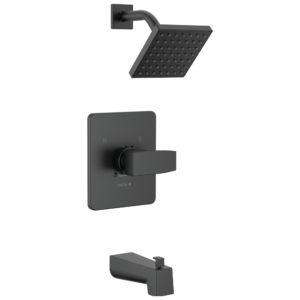 Delta Modern™: Monitor 14 Series Tub & Shower Trim In Matte Black