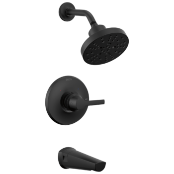 Delta Galeon™: 14S Tub Shower Trim with H2OKinetic In Matte Black
