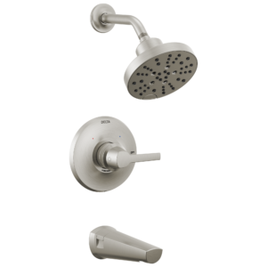 Delta Galeon™: 14S Tub Shower Trim with H2OKinetic In Lumicoat Stainless