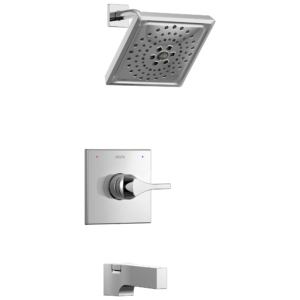 Delta Zura®: Monitor® 14 Series H2Okinetic® Tub & Shower Trim In Chrome