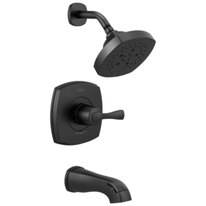 Delta Stryke®: 14 Series Tub and Shower In Matte Black
