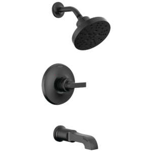 Delta Tetra™: Monitor 14 Series Tub & Shower Trim In Matte Black