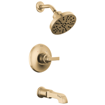 Delta Tetra™: Monitor 14 Series Tub & Shower Trim In Lumicoat Champagne Bronze